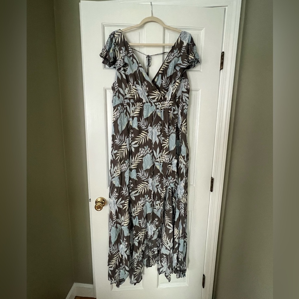COPY - Floral maxi walkthrough dress